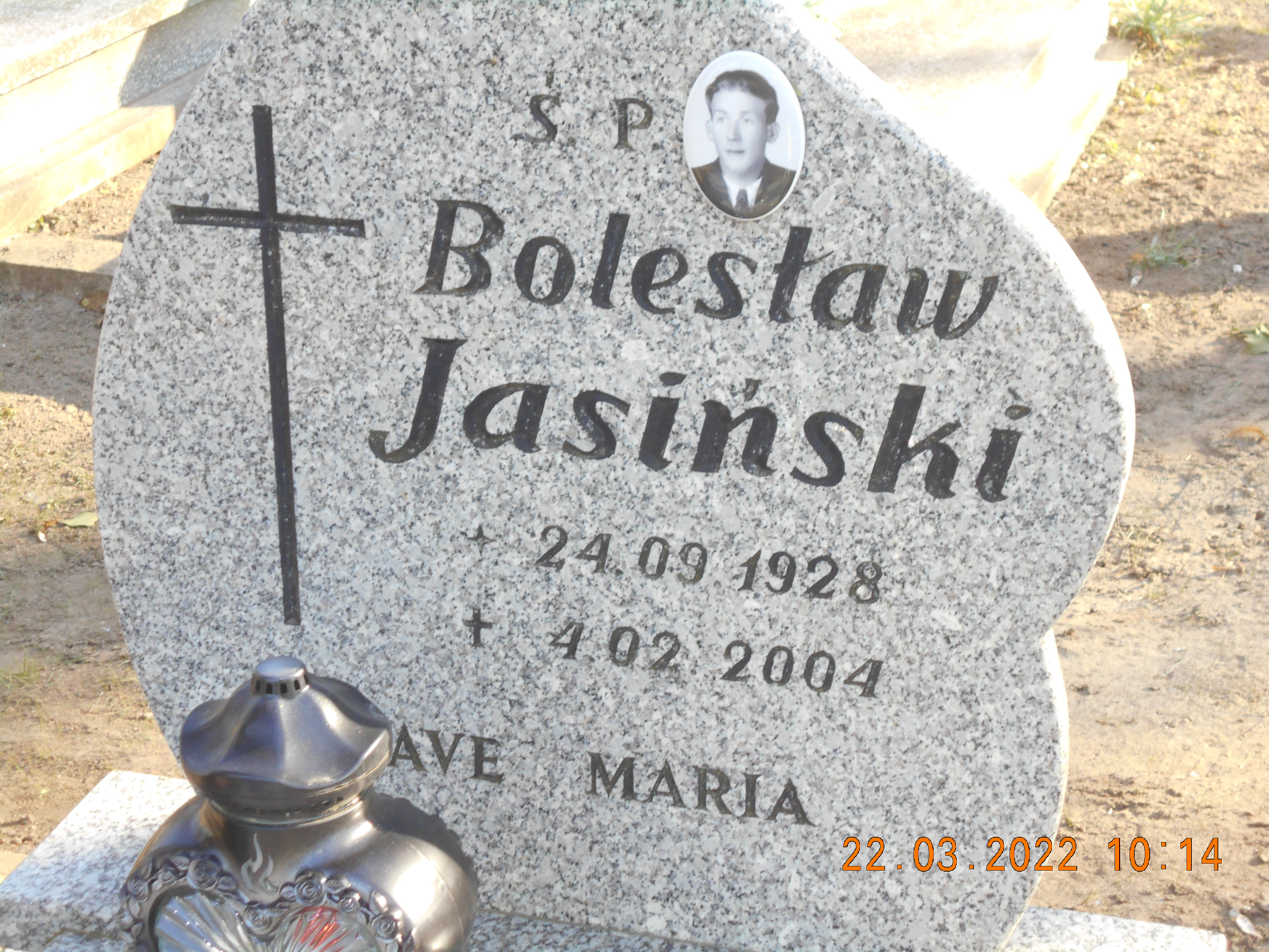 Bolesław Jasiński 1928 Pełczyce - Grobonet - Wyszukiwarka osób pochowanych