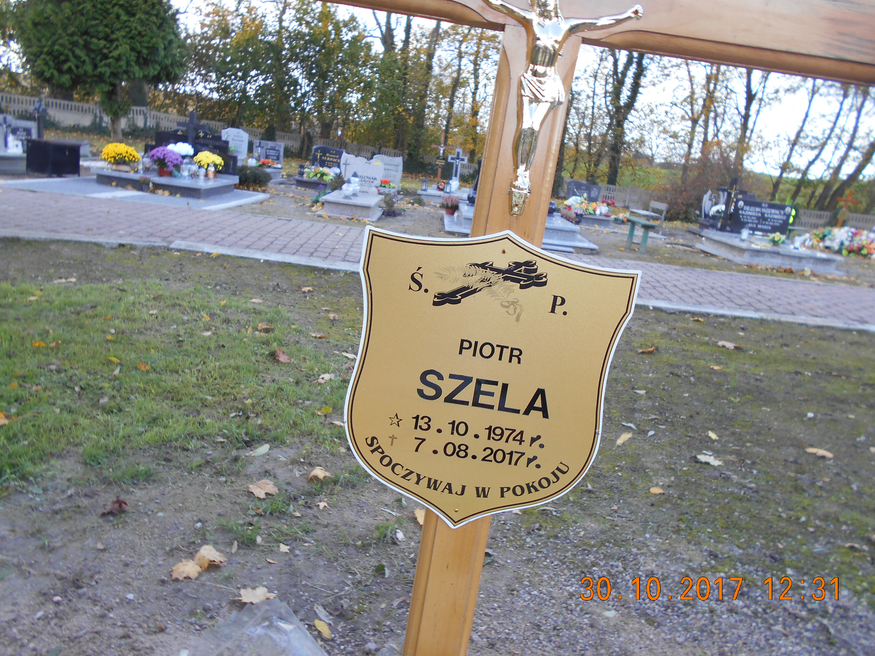 Piotr Szela 1974 Pełczyce - Grobonet - Wyszukiwarka osób pochowanych
