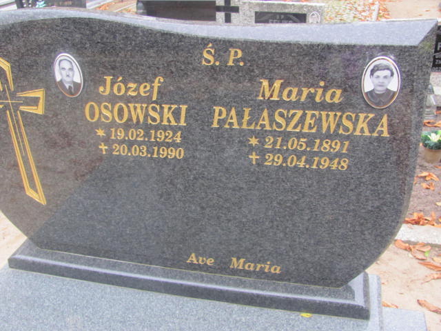 Maria Pałaszewska 1891 Pełczyce - Grobonet - Wyszukiwarka osób pochowanych