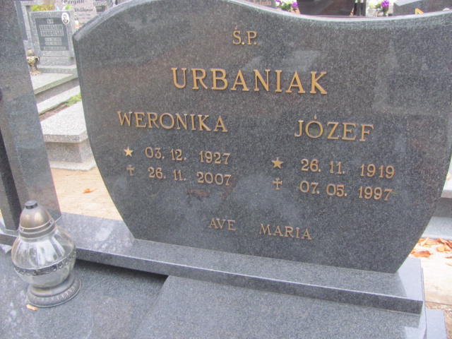 Józef Urbaniak  1919 Pełczyce - Grobonet - Wyszukiwarka osób pochowanych