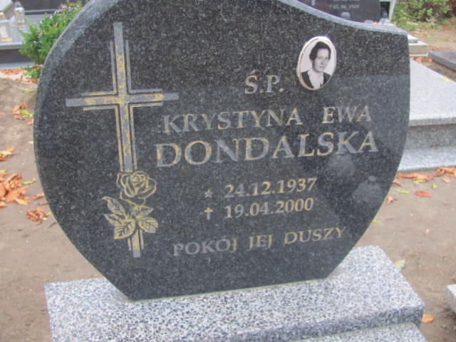 KRYSTYNA EWA Dondalska 1937 Pełczyce - Grobonet - Wyszukiwarka osób pochowanych