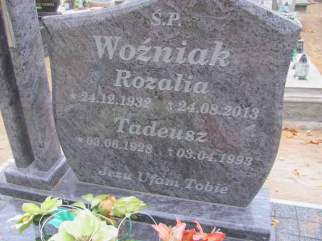 Rozalia Woźniak 1932 Pełczyce - Grobonet - Wyszukiwarka osób pochowanych
