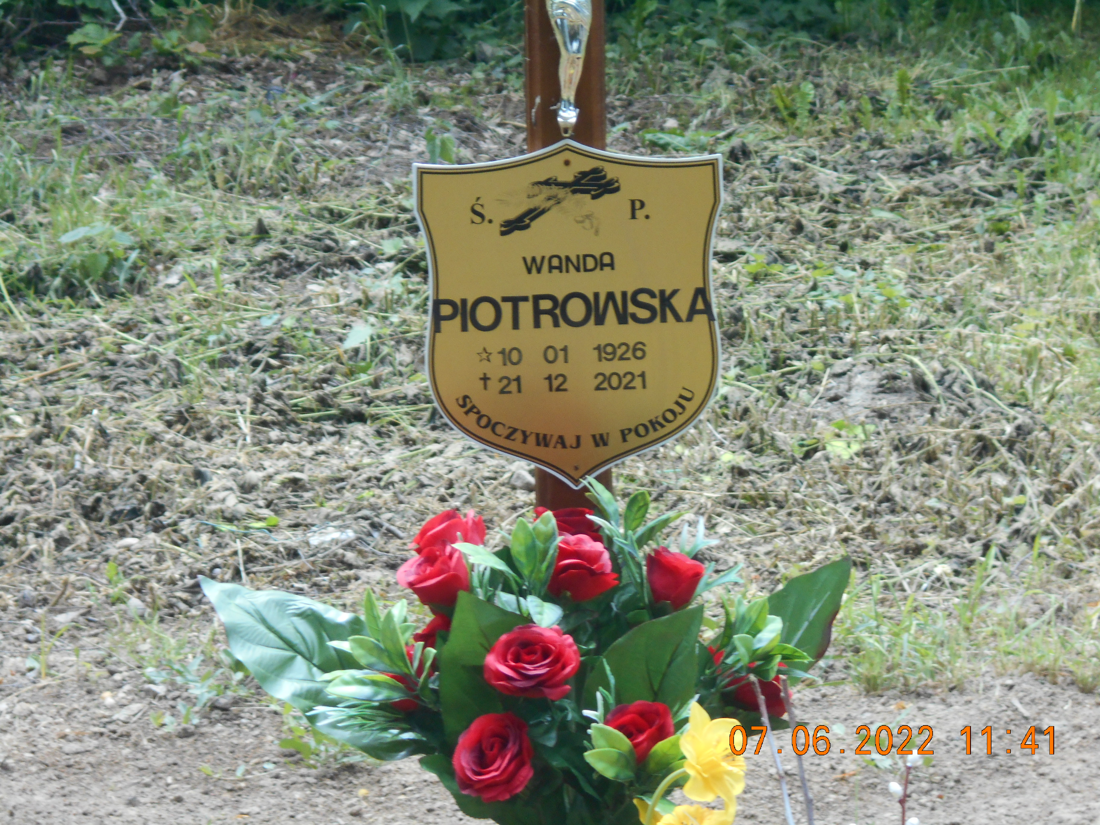 Wanda Piotrowska 1926 Pełczyce - Grobonet - Wyszukiwarka osób pochowanych