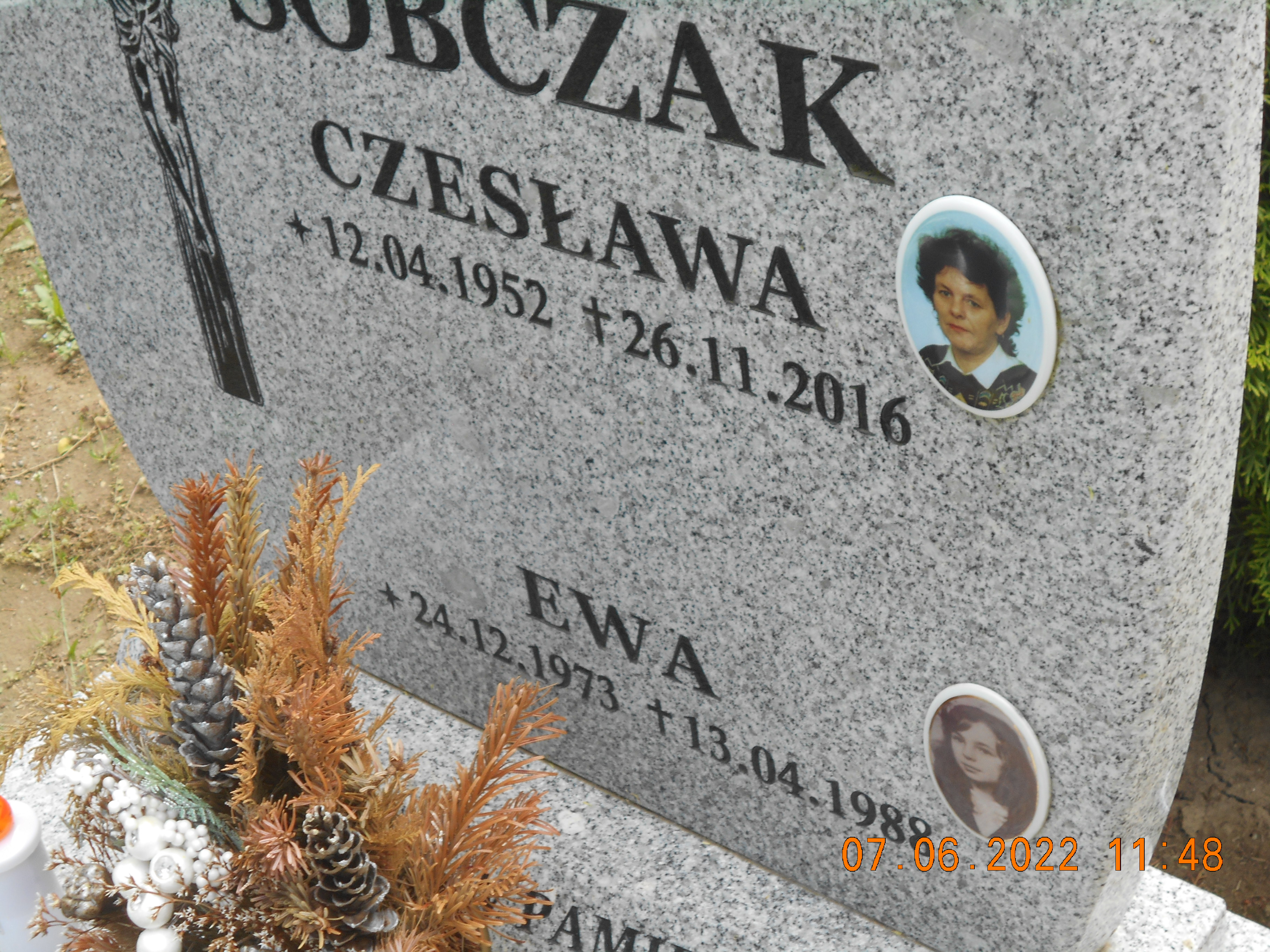 Ewa Barbara Sobczak 1973 Pełczyce - Grobonet - Wyszukiwarka osób pochowanych