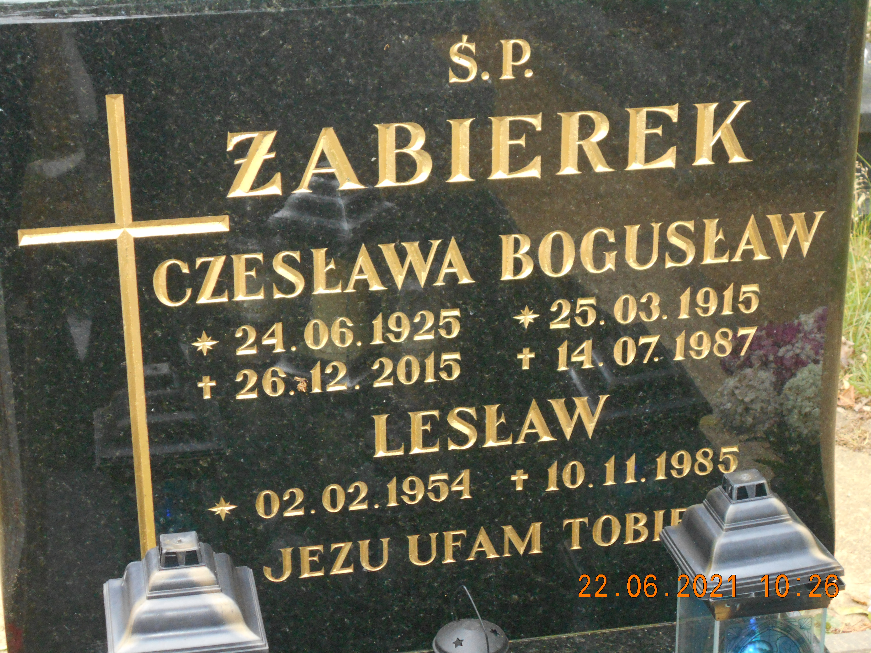 Lesław Żabierek 1954 Pełczyce - Grobonet - Wyszukiwarka osób pochowanych