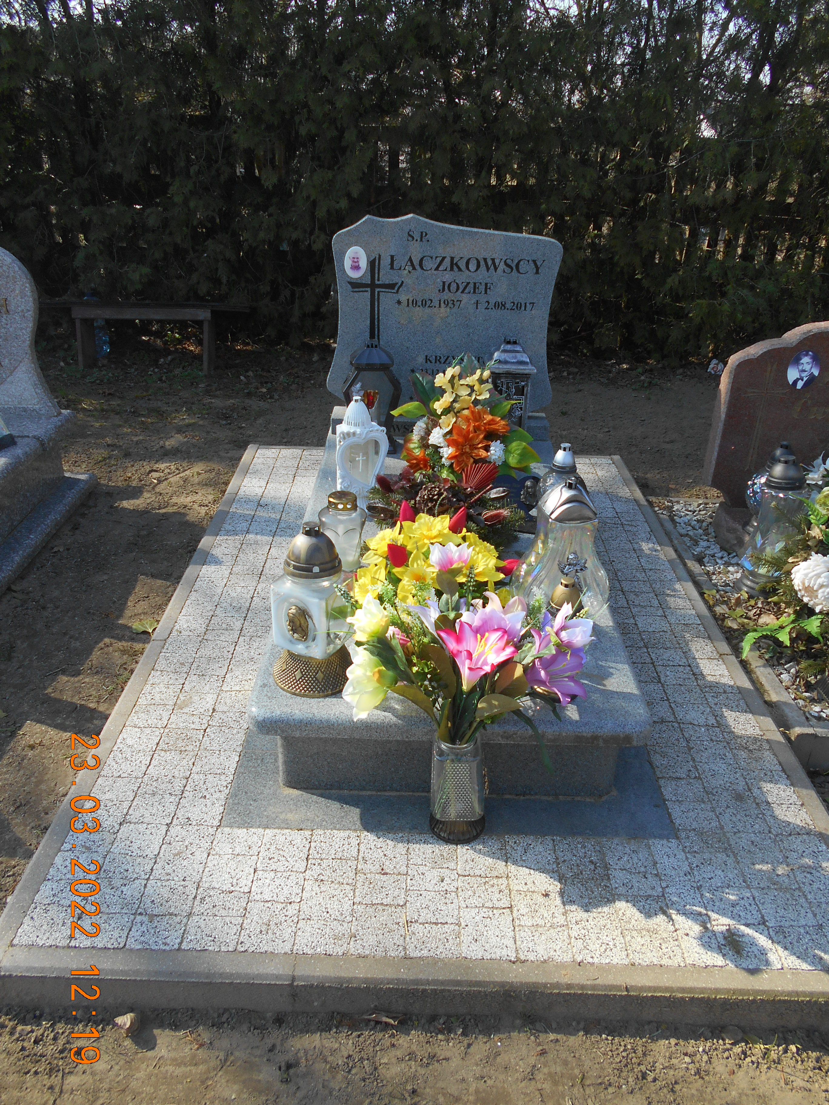 Grób Krzysztof Łączkowski