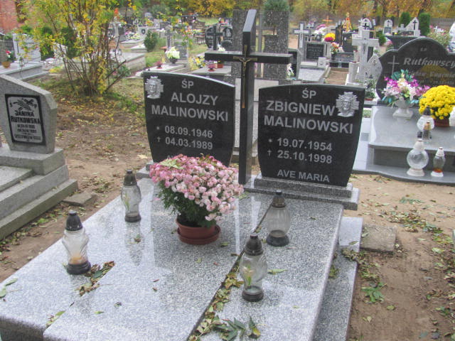 Grób Alojzy Malinowski