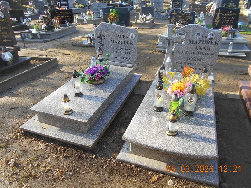 Grób Józef Mazurek
