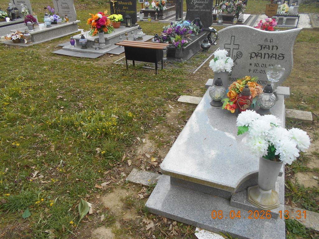 Grób Jadwiga Panas