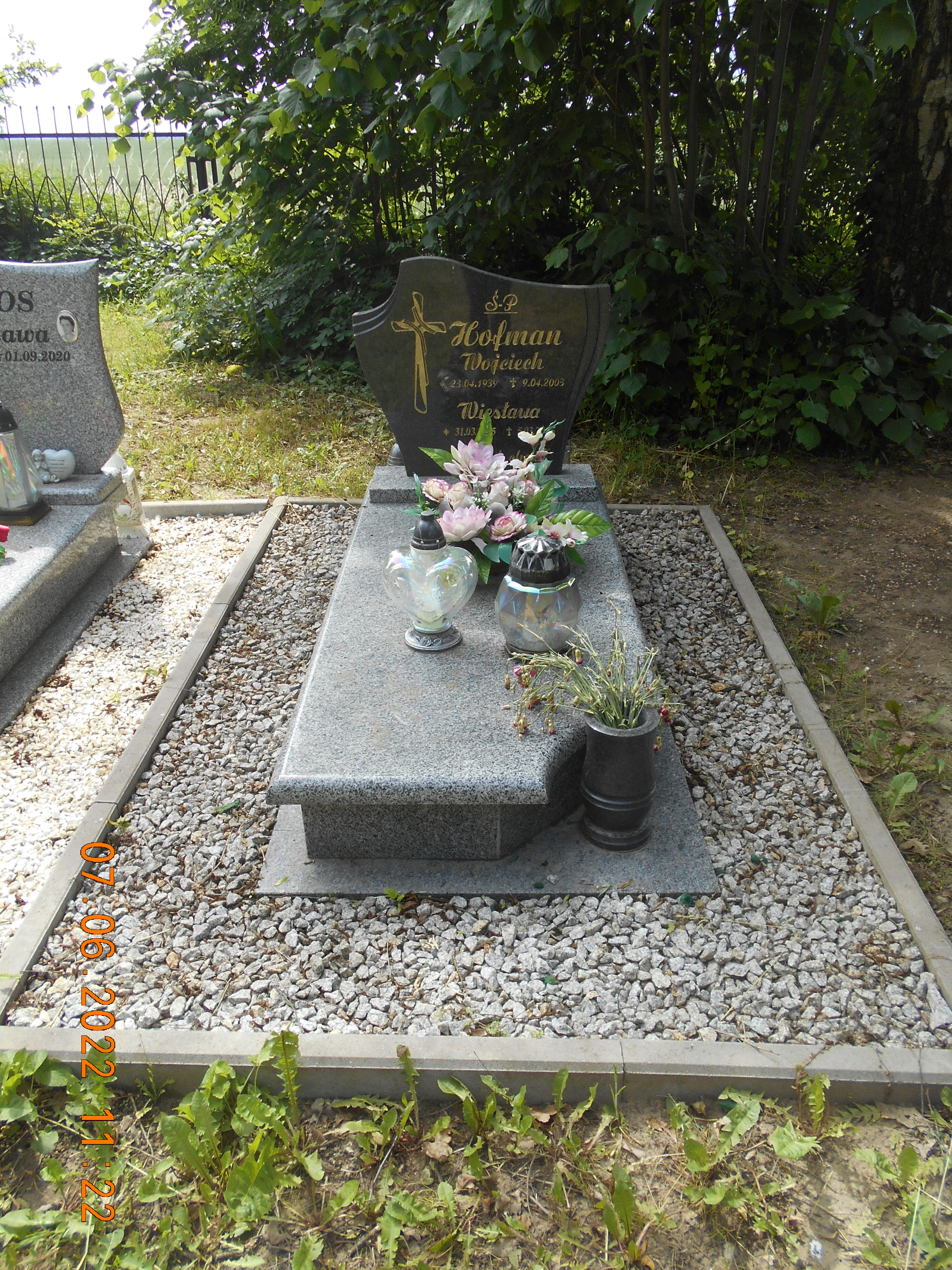 Grób Wiesława Hofman