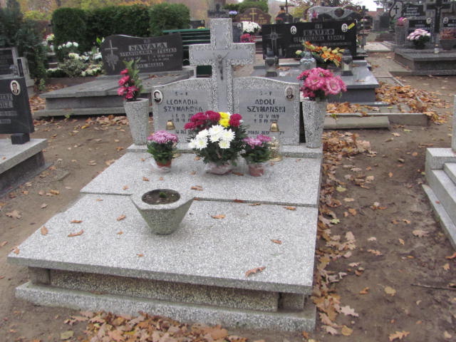 Grób Leokadia Szymańska