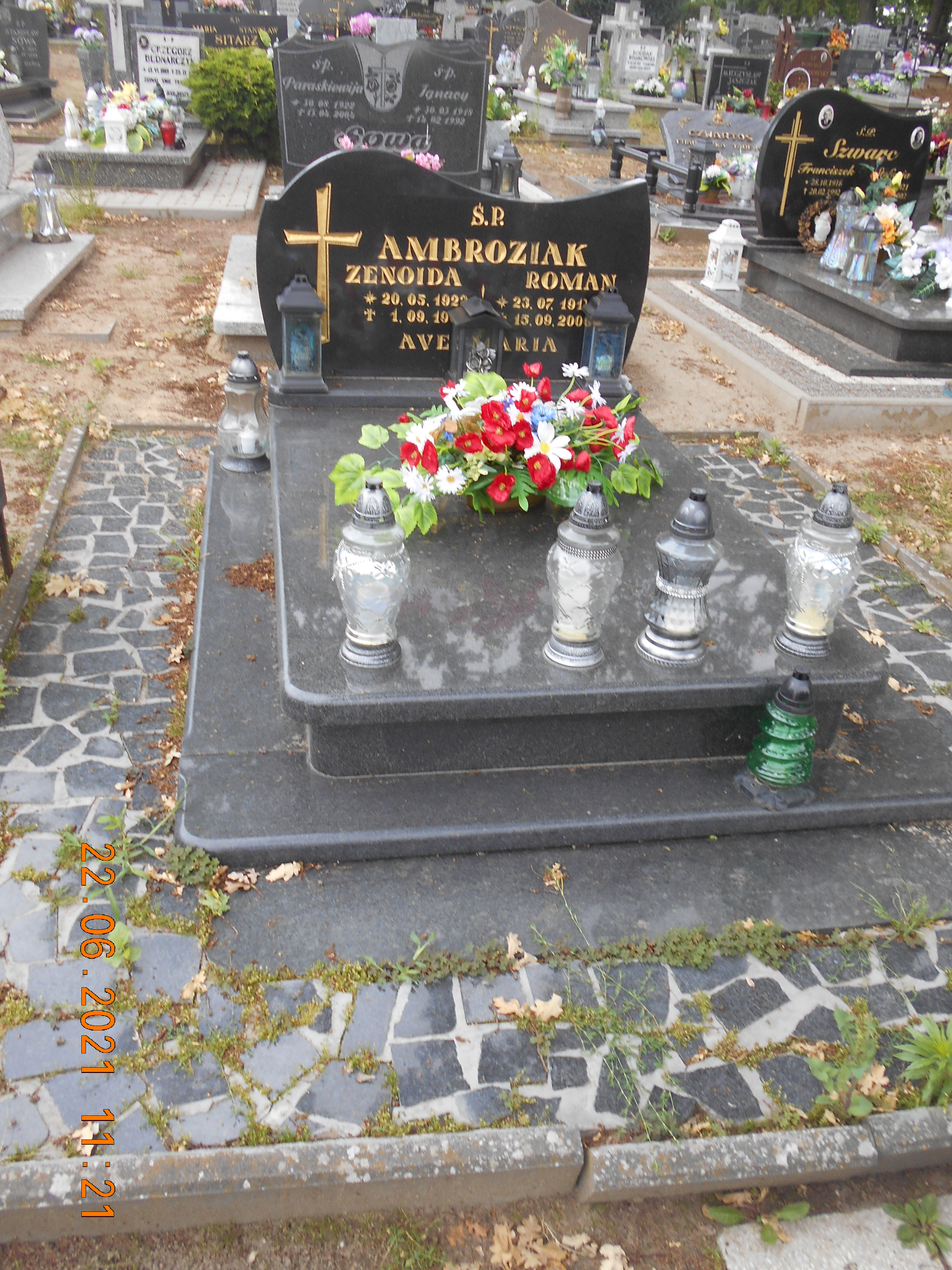 Grób Roman Ambroziak