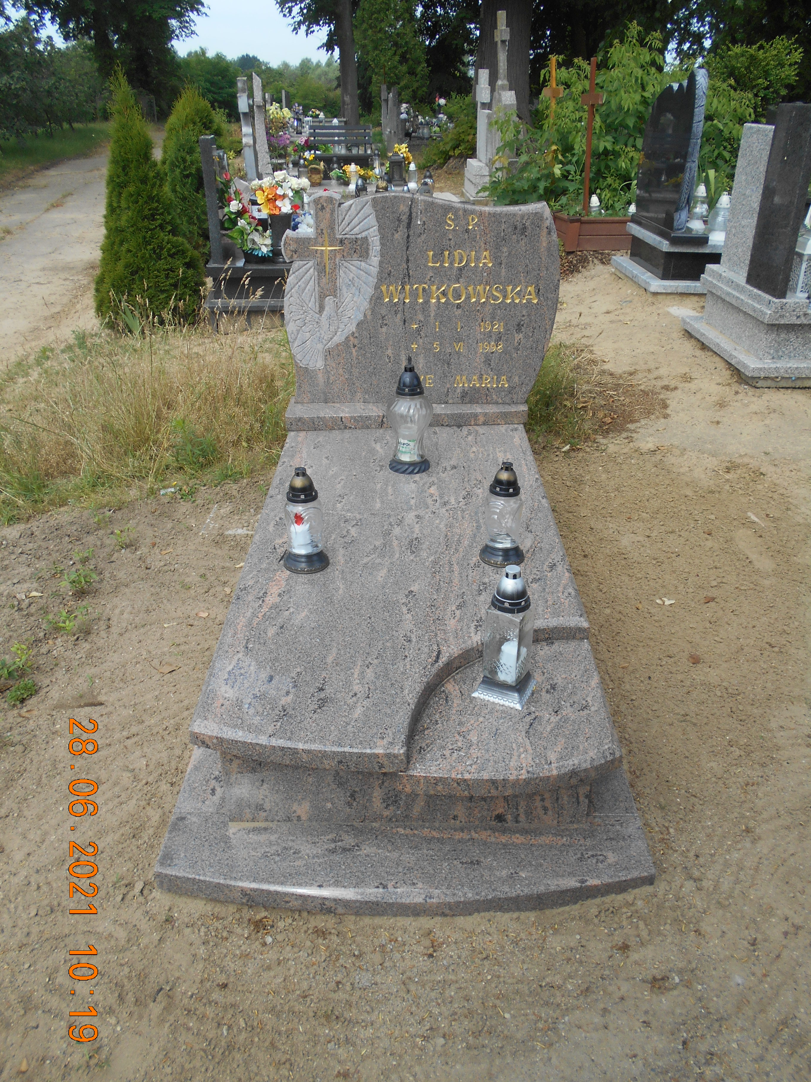 Grób Lidia Witkowska
