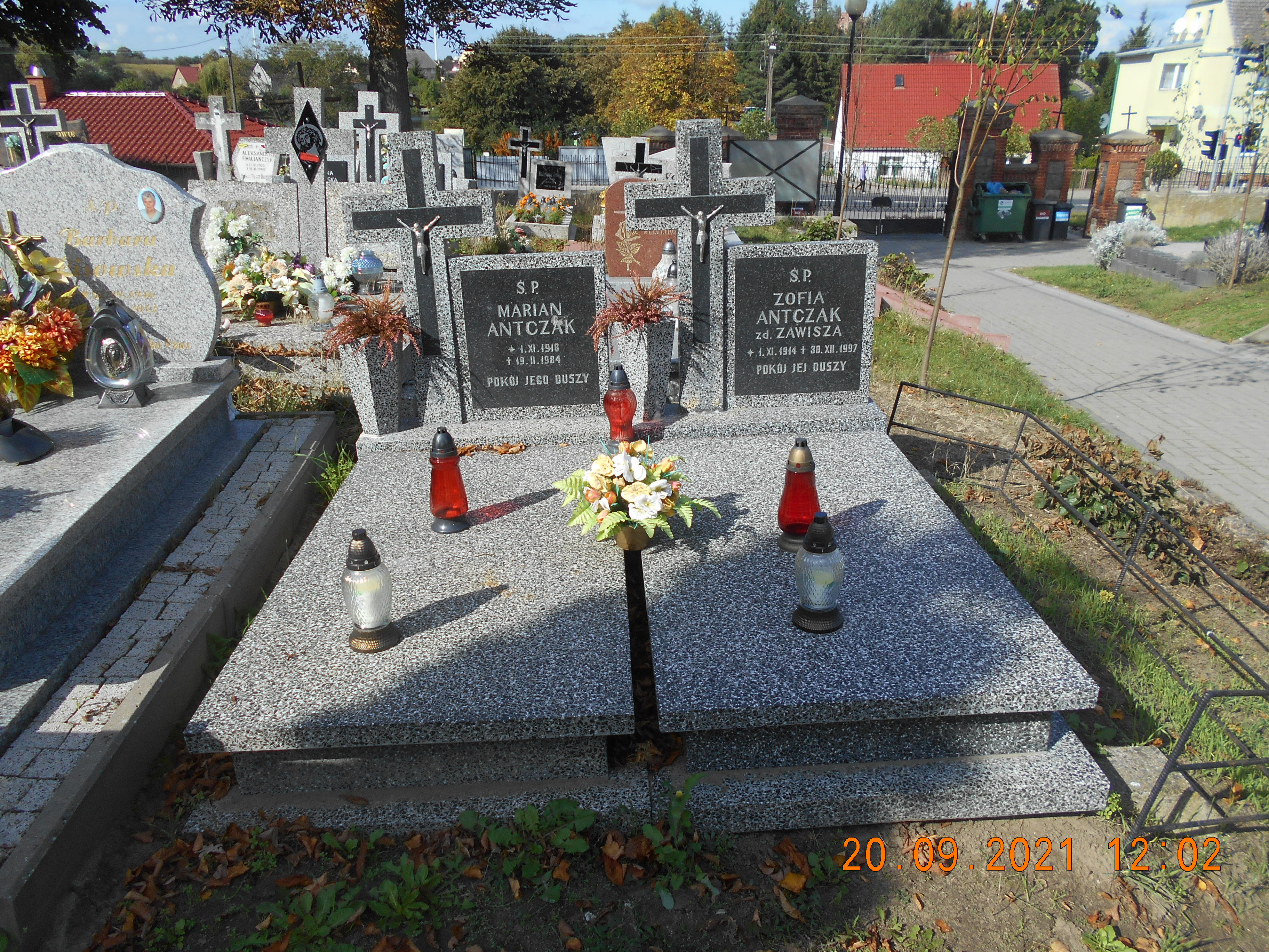 Grób Zofia Antczak