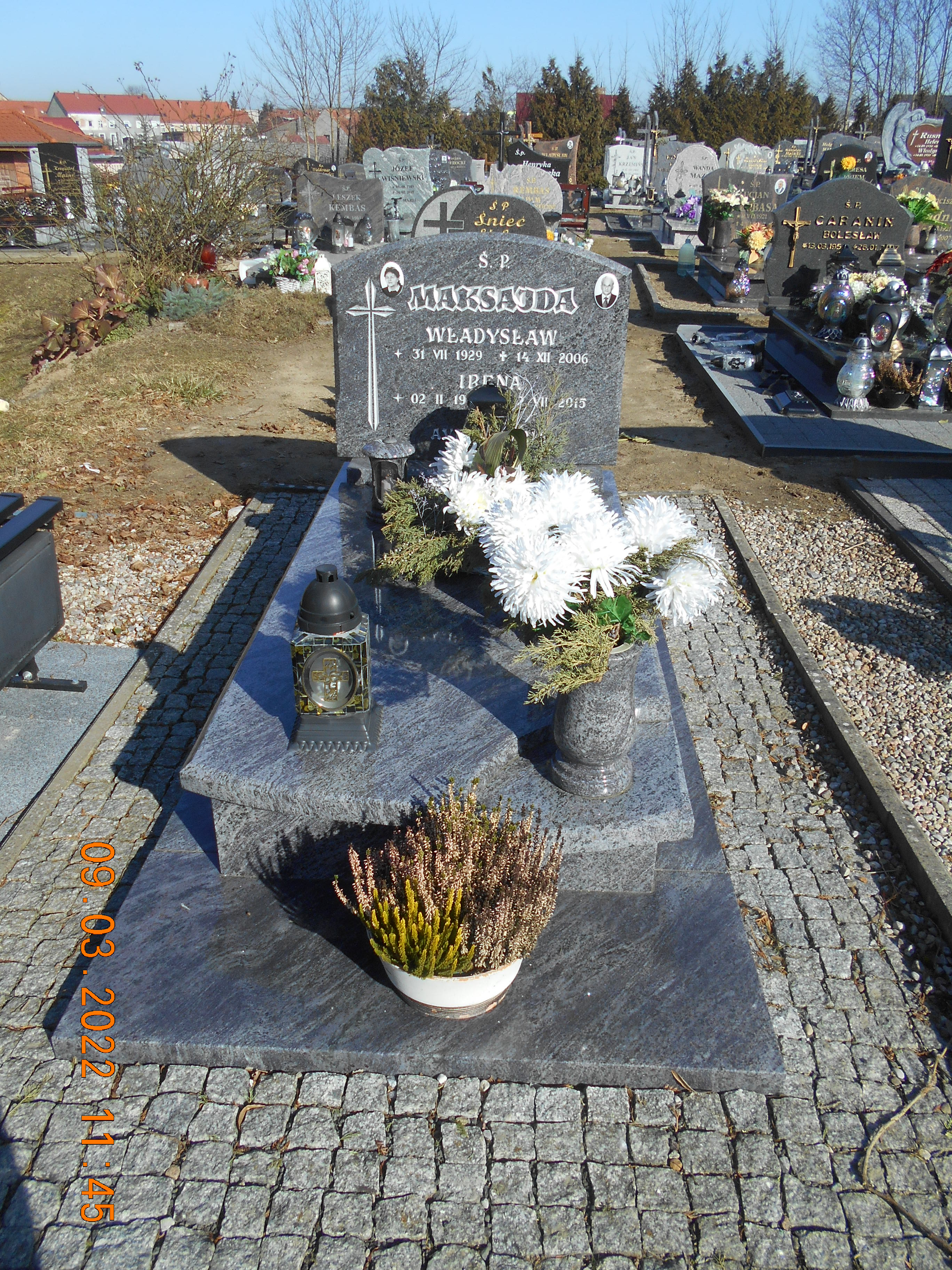 Grób Irena  Maksajda