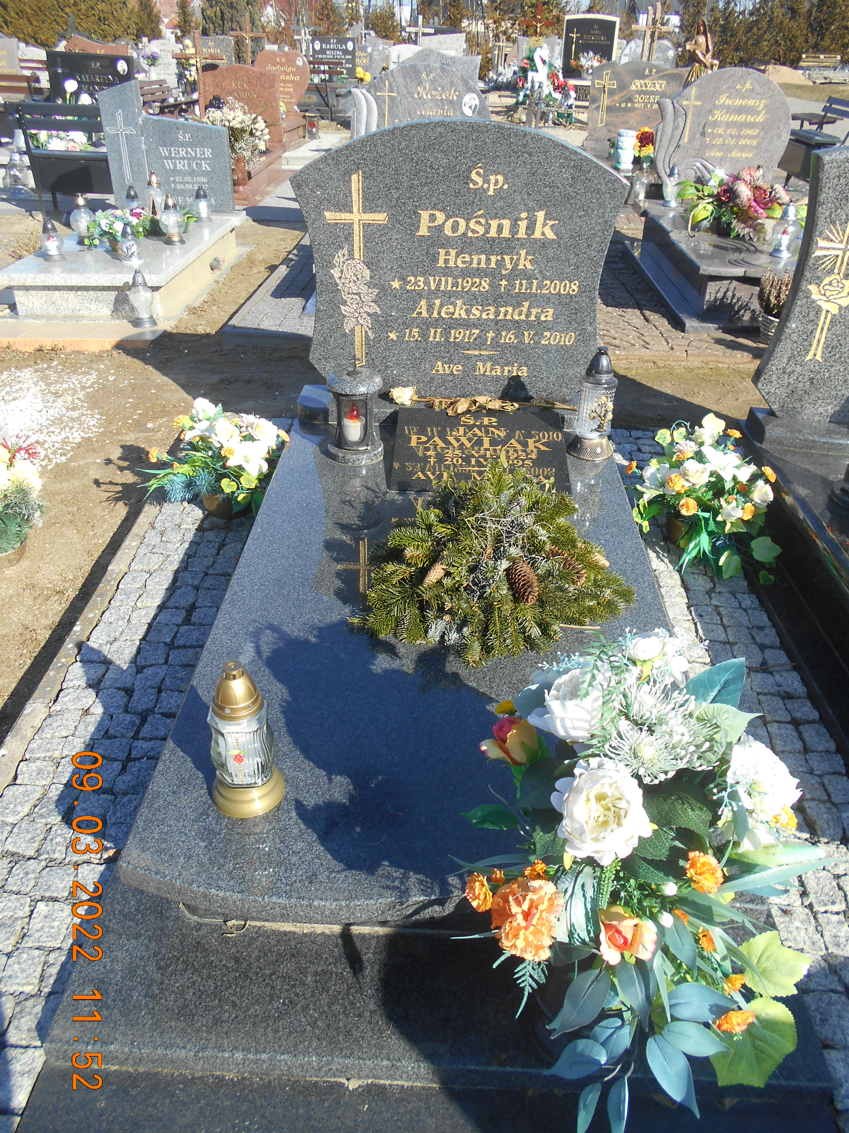 Grób Henryk  Pośnik