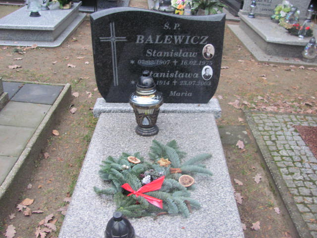 Grób Stanisława Balewicz